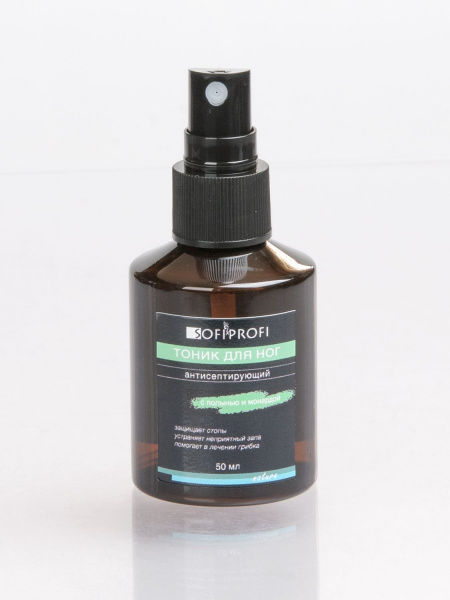 Тоник антисептирующий для ног с Полынью и Монардой Sofiprofi, 50 мл